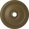 Ekena Millwork Diane Ceiling Medallion (Fits Canopies up to 6 1/4"), 24"OD x 3 5/8"ID x 1 1/4"P, Mississippi Mud CM24DIMMF - alternate 1